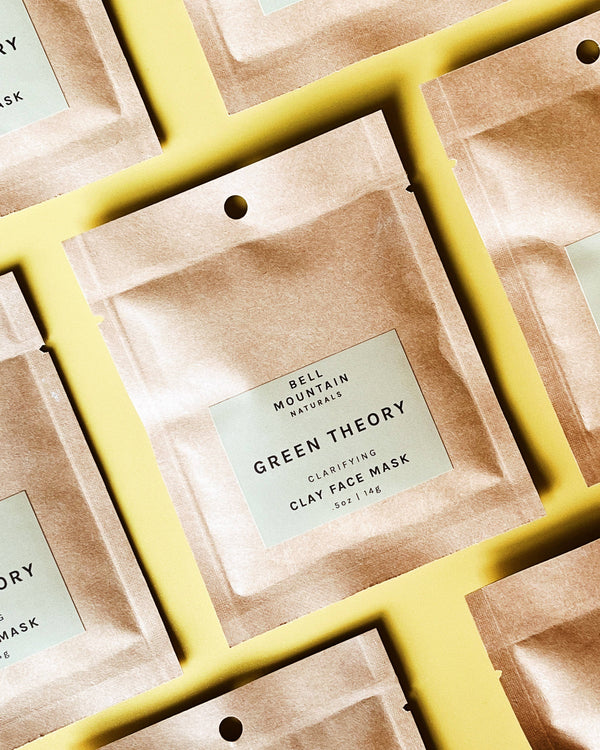 Botanical Face Mask - Green Theory (Clarifying) | Bell Mountain Naturals