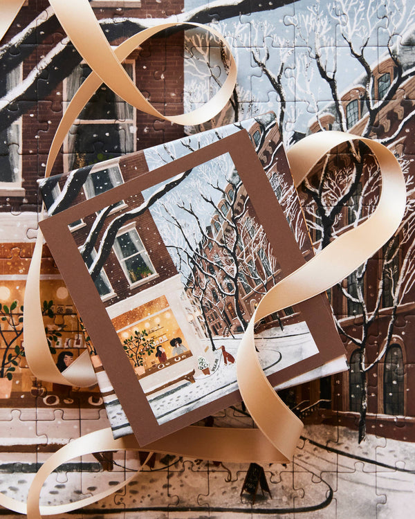 Coffee in the West Village Puzzle (100 Piece) | Ordinary Habit
