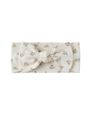 Organic Cotton Baby Bow Headband  - Various Colors | Colored Organics