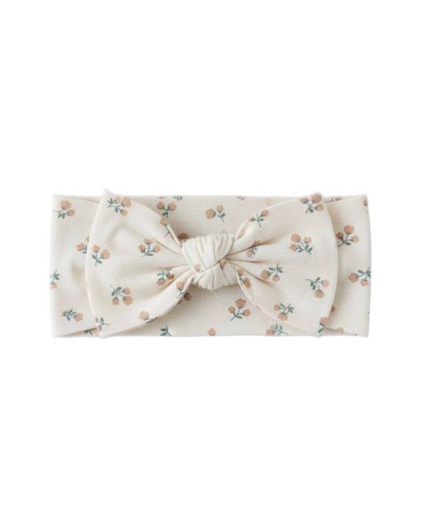 Organic Cotton Baby Bow Headband  - Various Colors | Colored Organics