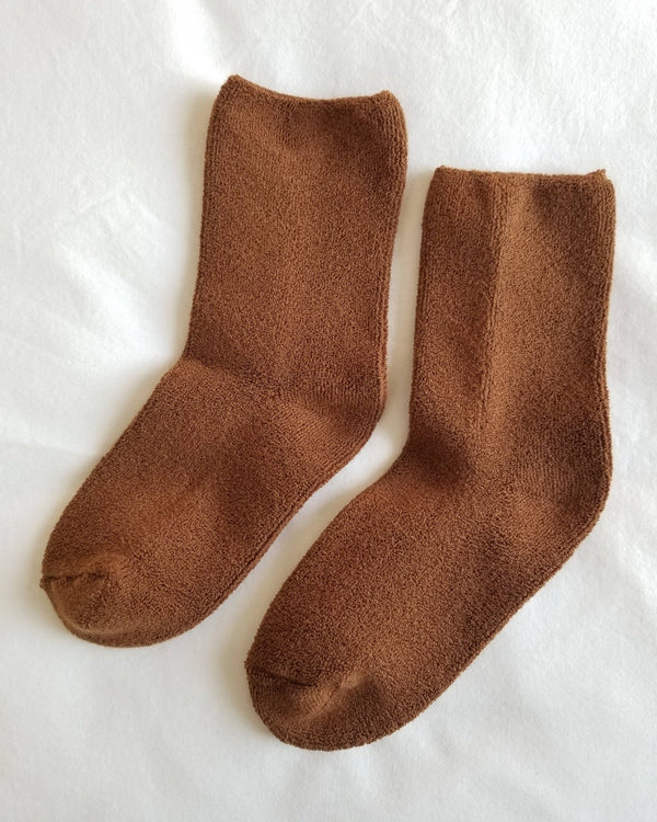 Cloud Socks - Sepia | Le Bon Shoppe