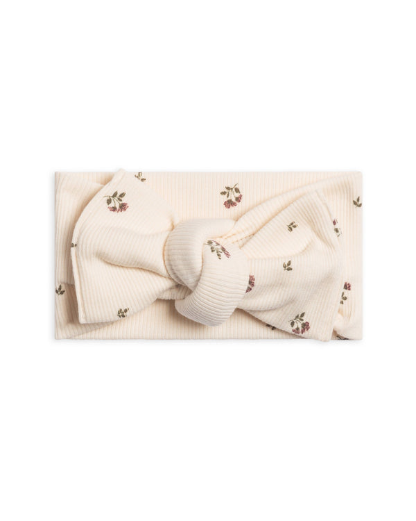 Organic Cotton Baby Bow Headband  - Various Colors | Colored Organics
