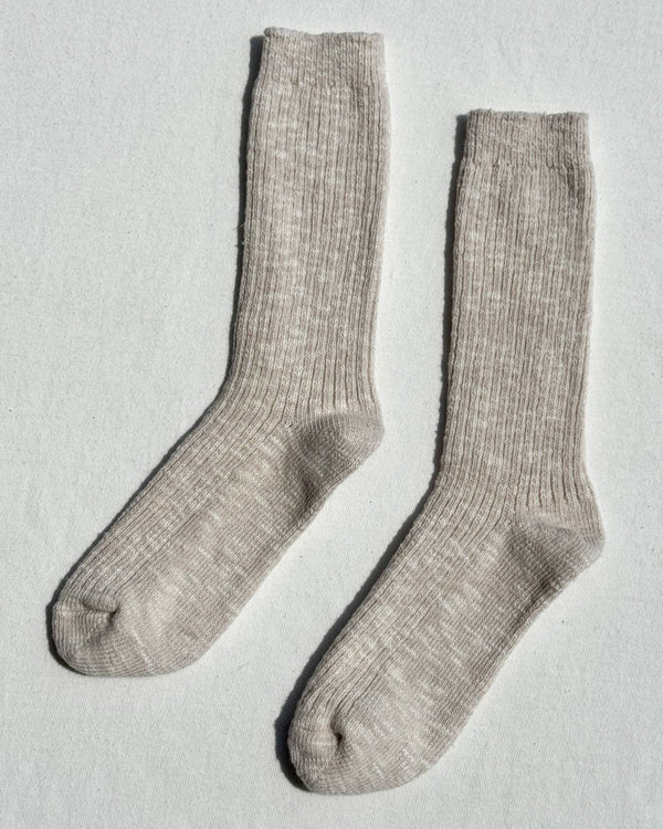 Cottage Socks - Oatmeal | Le Bon Shoppe