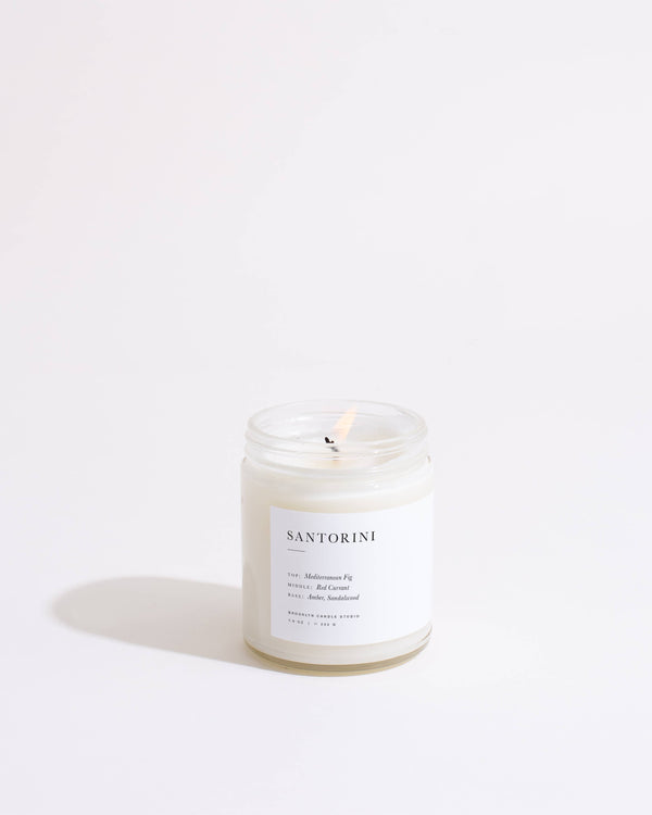 Santorini Jar Candle | Brooklyn Candle Co.