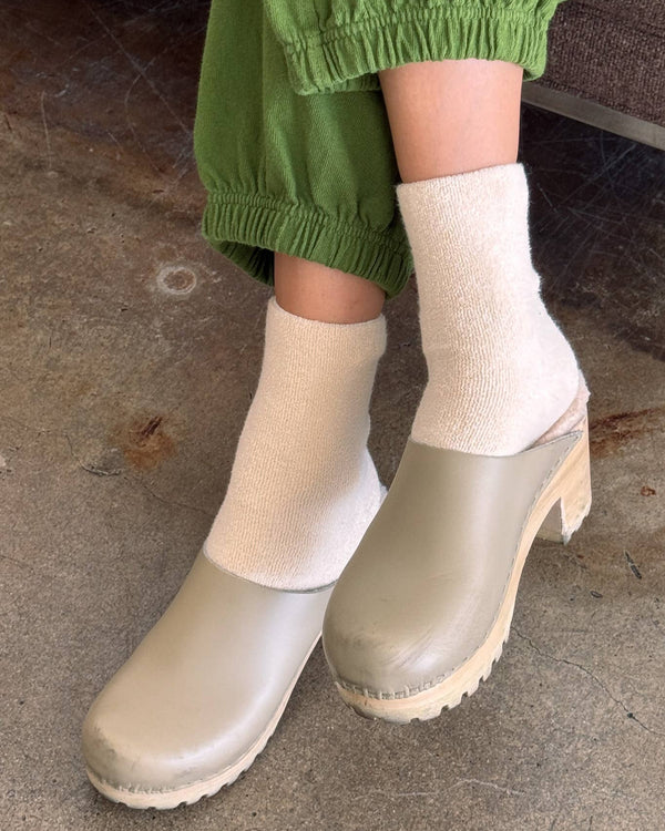Cloud Socks - Ecru | Le Bon Shoppe