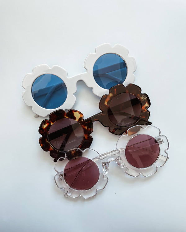 Baby and Toddler Flower Sunglasses - Tortoise | Boho + Babe