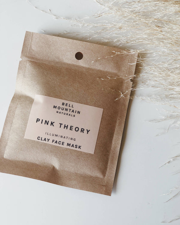 Botanical Face Mask - Pink Theory (Illuminating) | Bell Mountain Naturals