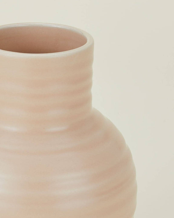 Blush/Light Peach Ceramic Vase | Hawkins New York