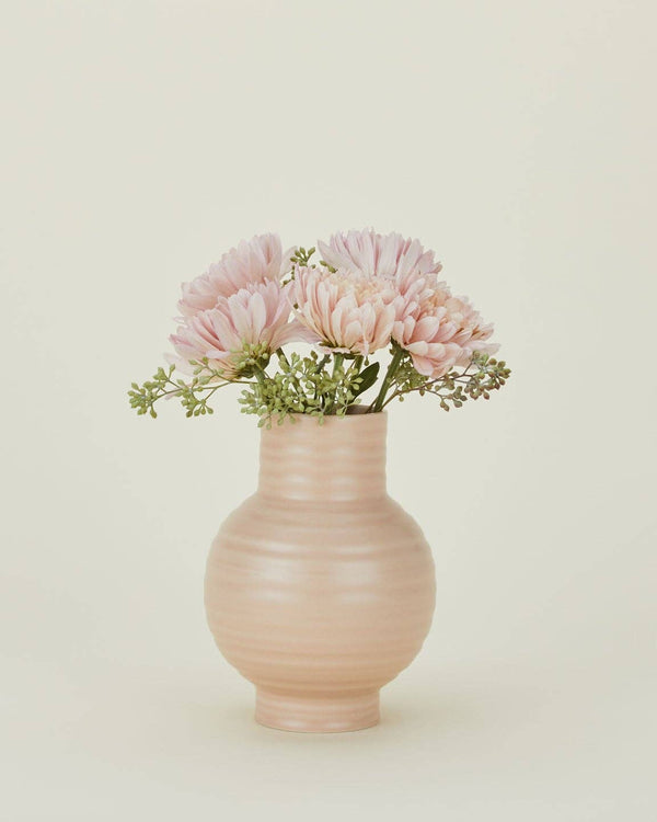 Blush/Light Peach Ceramic Vase | Hawkins New York