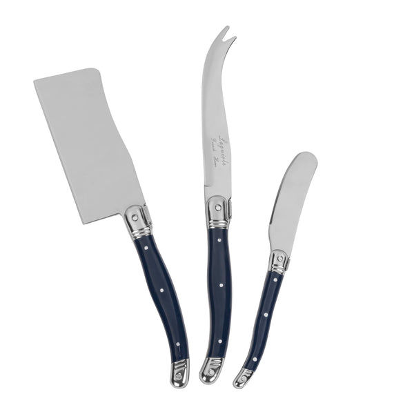 3-Piece Cheese Knife - Navy | Laguiole
