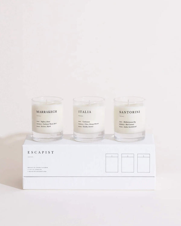 Votive Gift Set (Earthy & Warm) | Brooklyn Candle Studio