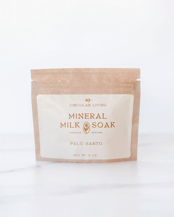 Milk Bath Soak - Palo Santo | Circular Living