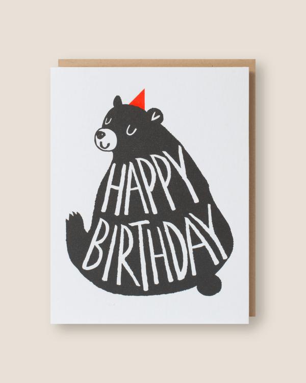 Birthday Bear | Egg Press MFG + Fugu Fugu