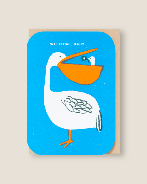 Welcome Baby Pelican | Egg Press MFG
