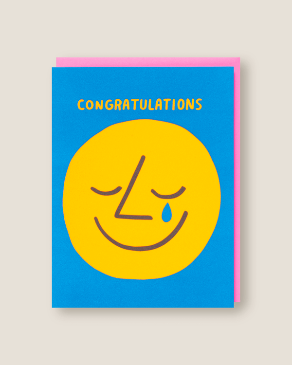 Teary-eyed Congratulations | Egg Press MFG