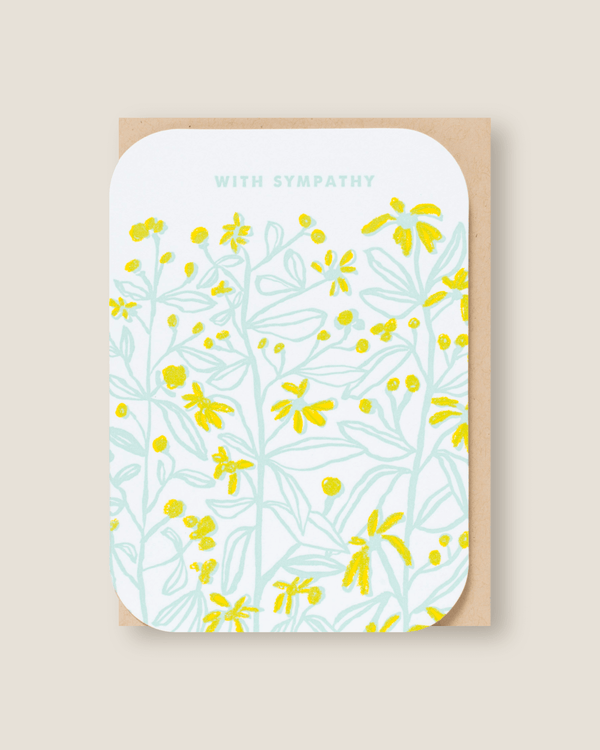 With Sympathy Florals | Egg Press MFG