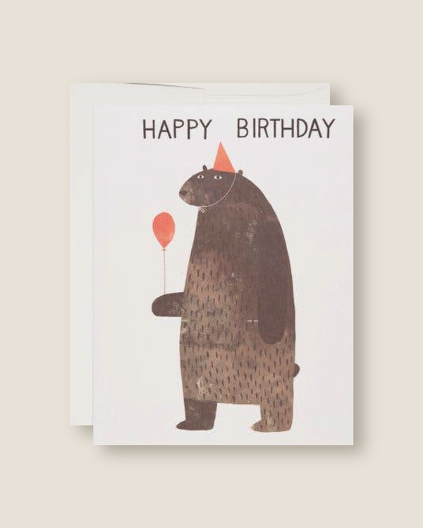 Happy Birthday Bear | Red Cap Cards / Jon Klassen