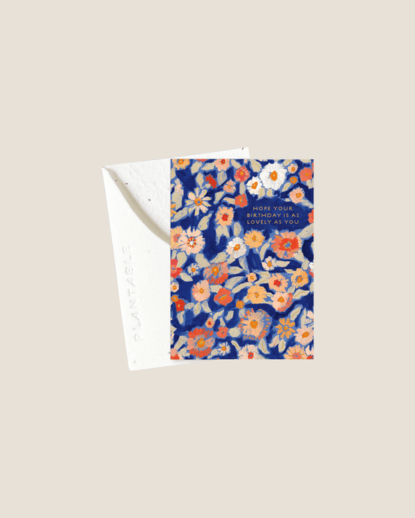 Birthday As Lovely As You - Mini Card | Seedlings