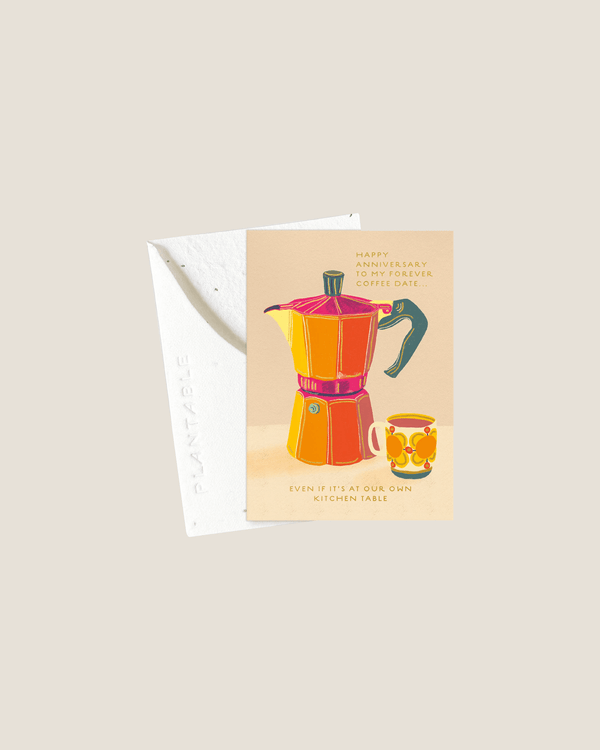 My Forever Coffee Date - Mini Card | Seedlings