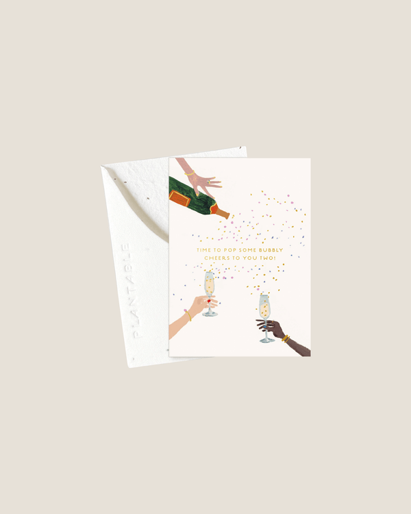 Pop Some Bubbly - Mini Card | Seedlings