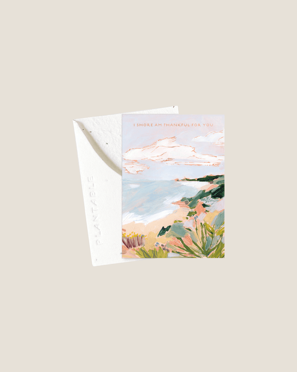 Shore Am Thankful - Mini Card | Seedlings