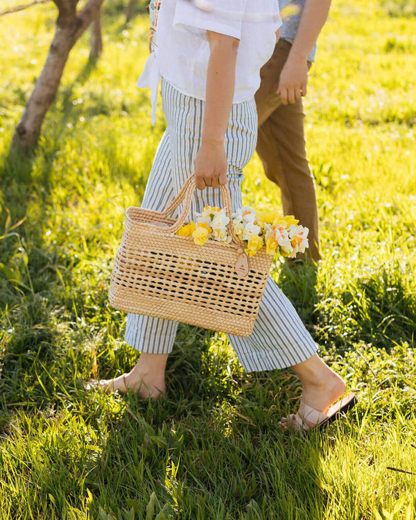 Small Handwoven Market Tote | Caminito
