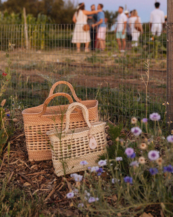 Small Handwoven Market Tote | Caminito