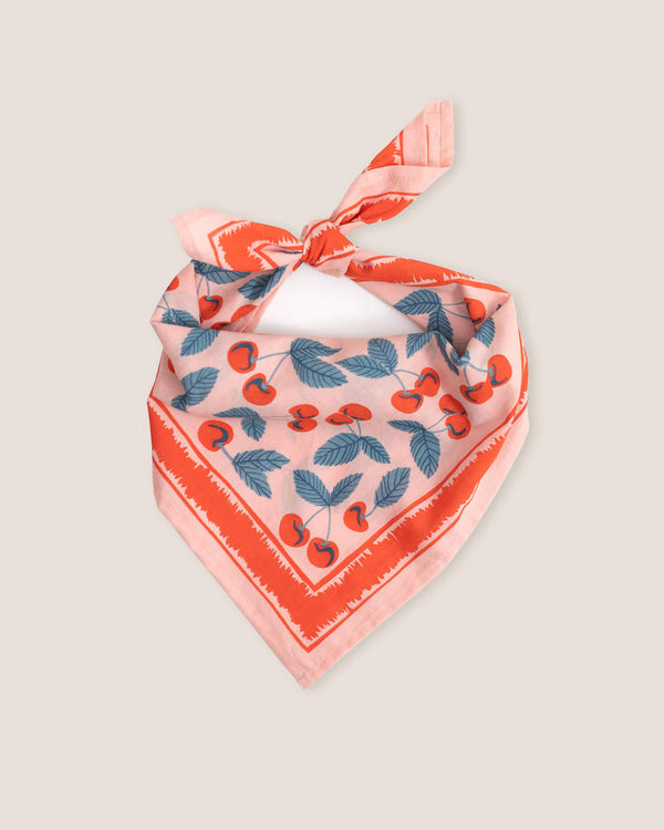 Cherry Bandana (22x22") | Handker Bandanas