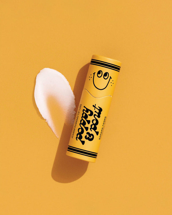 Lil Poppies Lip Balm - Banana Fanna | Poppy & Pout