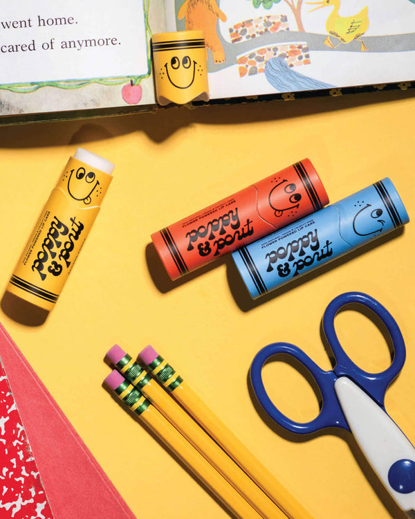 Lil Poppies Lip Balm - Banana Fanna | Poppy & Pout