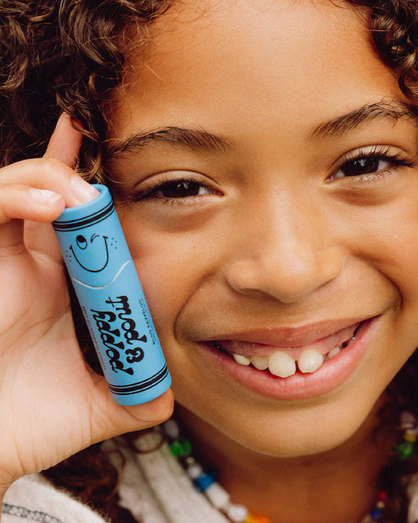 Lil Poppies Lip Balm - Bloo Razzeloo | Poppy & Pout