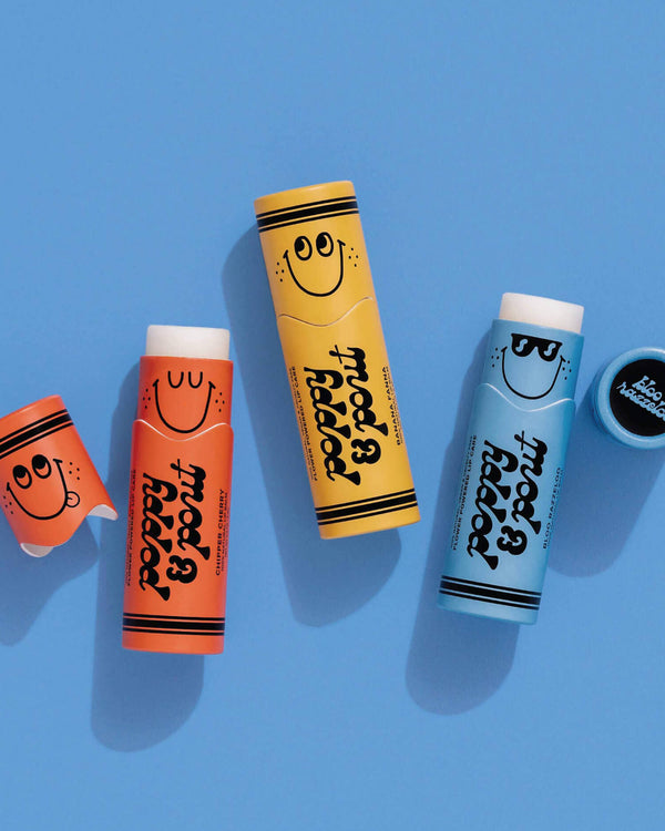 Lil Poppies Lip Balm - Bloo Razzeloo | Poppy & Pout