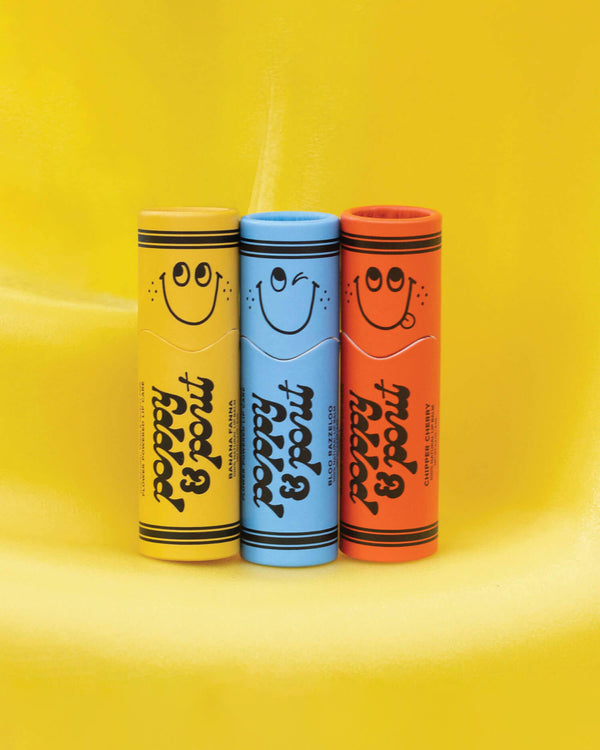 Lil Poppies Lip Balm - Chipper Cherry | Poppy & Pout