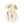 Plush toy dog with brown spots on a white background