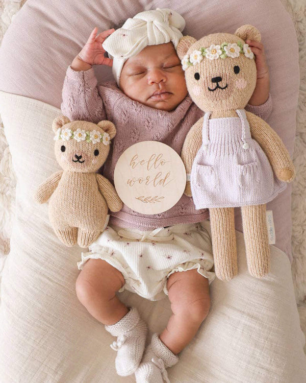 Baby Stuffie - Honey Bear (7") | cuddle + kind