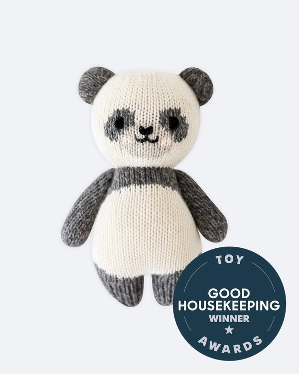 Baby Stuffie - Panda (7") | cuddle + kind
