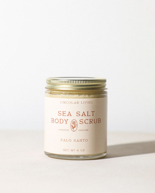 Sea Salt Body Scrub - Palo Santo | Circular Living