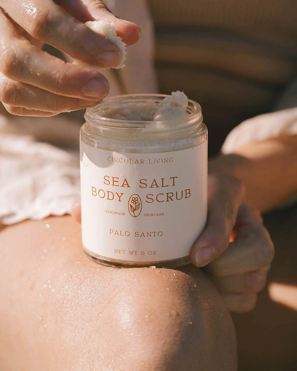 Sea Salt Body Scrub - Palo Santo | Circular Living