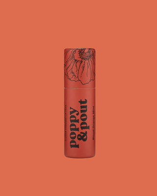 Lip Balm - Blood Orange Mint | Poppy & Pout