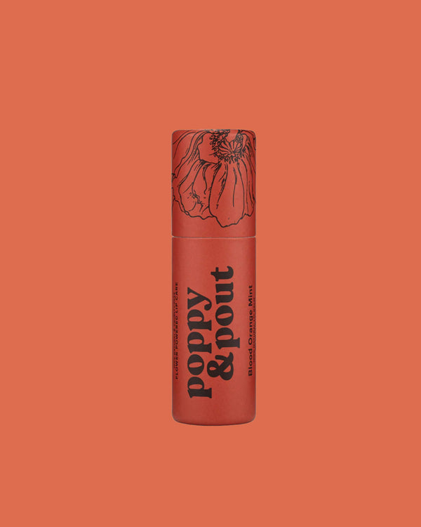 Lip Balm - Blood Orange Mint | Poppy & Pout