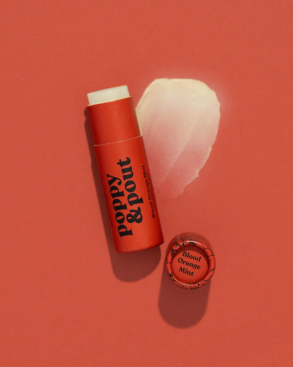 Lip Balm - Blood Orange Mint | Poppy & Pout