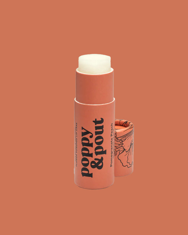 Lip Balm - Pomegranate Peach | Poppy & Pout