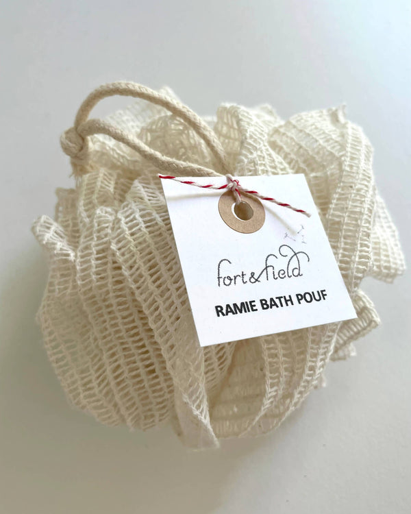 Natural Ramie Bath Loofah | fort & field