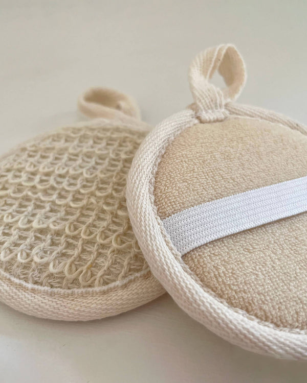 Natural Ramie Terry Cloth Round | fort & field