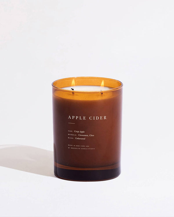 Apple Cider 2-Wick Candle (13oz) | Brooklyn Candle Studio