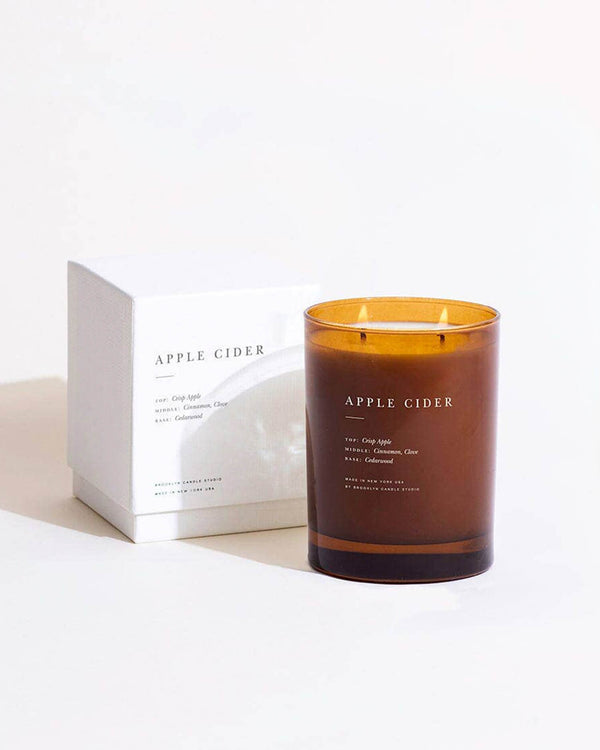 Apple Cider 2-Wick Candle (13oz) | Brooklyn Candle Studio