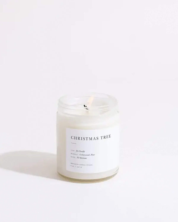 Christmas Tree Jar Candle (7.5 oz) | Brooklyn Candle Studio