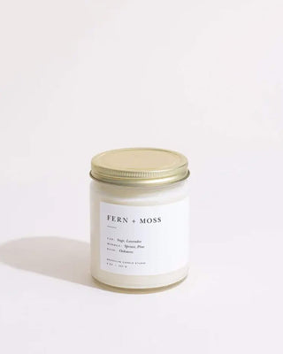 Fern + Moss Jar Candle | Brooklyn Candle Studio