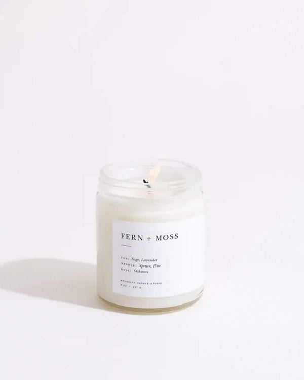 Fern + Moss Jar Candle | Brooklyn Candle Studio