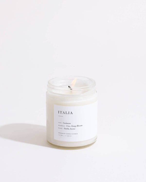 Italia Jar Candle (7.5oz) | Brooklyn Candle Studio